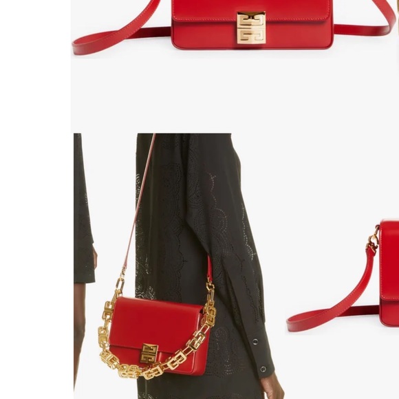 Givenchy Medium  Leather Crossbody Bag - Picture 4 of 14